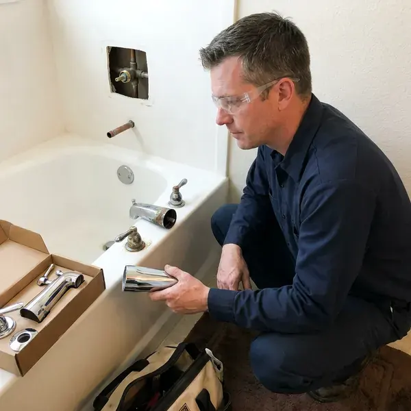 Local bathtub faucet replacement by JBK Plumbing, Oklahoma City, OK
