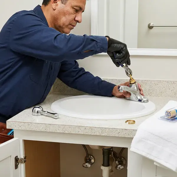 Local faucet repair by JBK Plumbing, Oklahoma City, OK