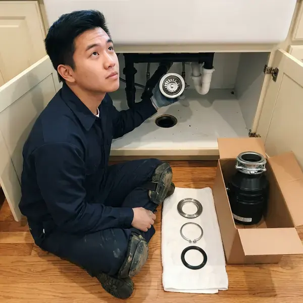 Professional garbage disposal installation, Oklahoma City, OK