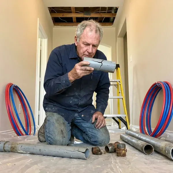 Local pipe replacement by JBK Plumbing, Oklahoma City, OK
