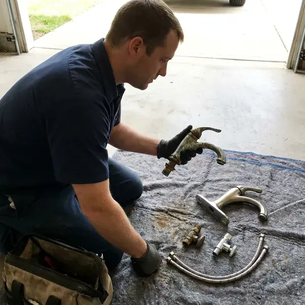 JBK Plumbing technician providing plumbing replacement in Oklahoma City, OK