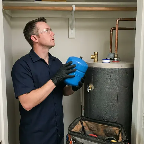 Water Heater Expansion Tank Installation in Oklahoma City, OK