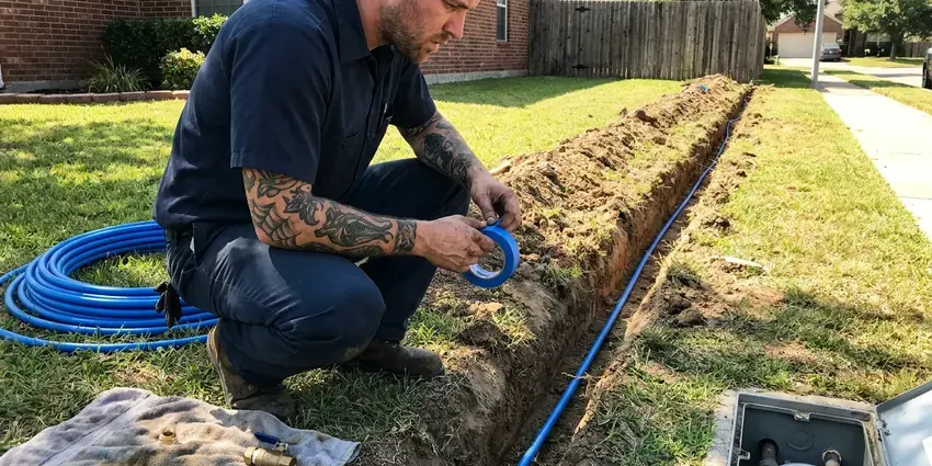 Water Line Replacement in Oklahoma City