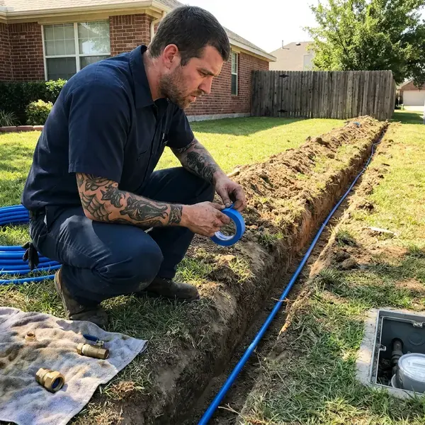 Water Line Replacement near Oklahoma City, OK
